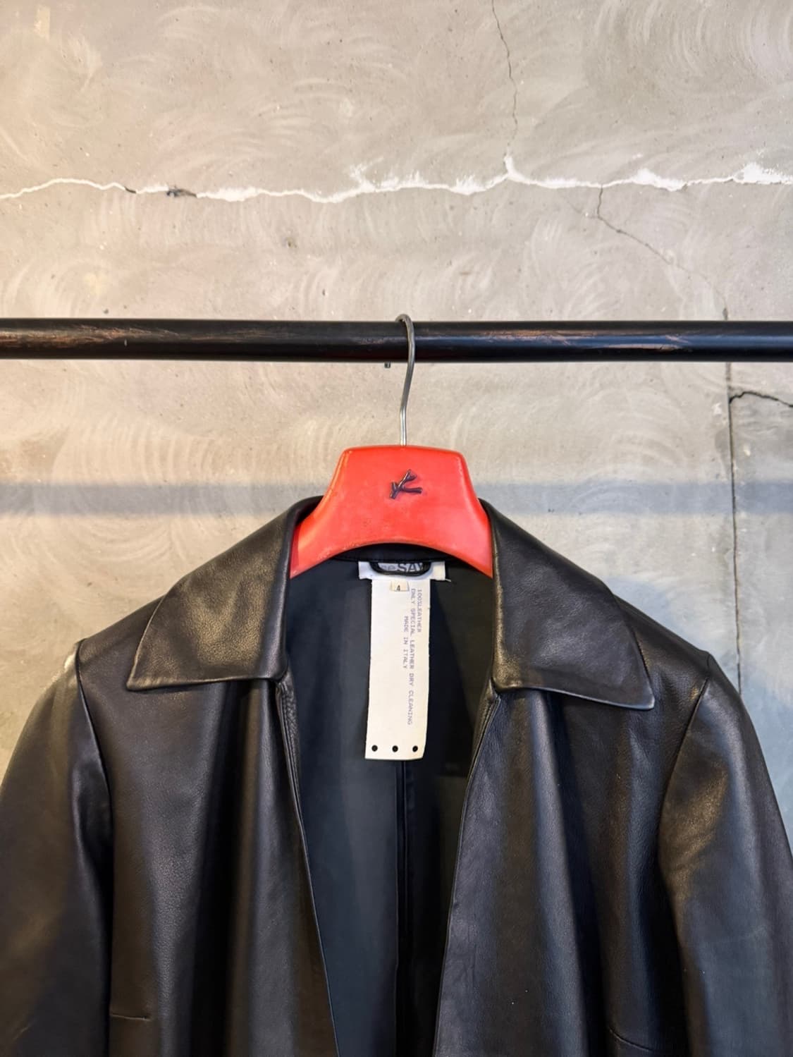 TSE 캐시미어 램스킨 레더 자켓 55 상품이미지2