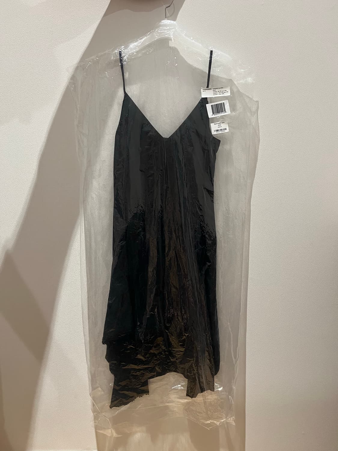 *새상품 VERSO 에쉬메트릭 레이스 원피스 블랙 상품이미지6