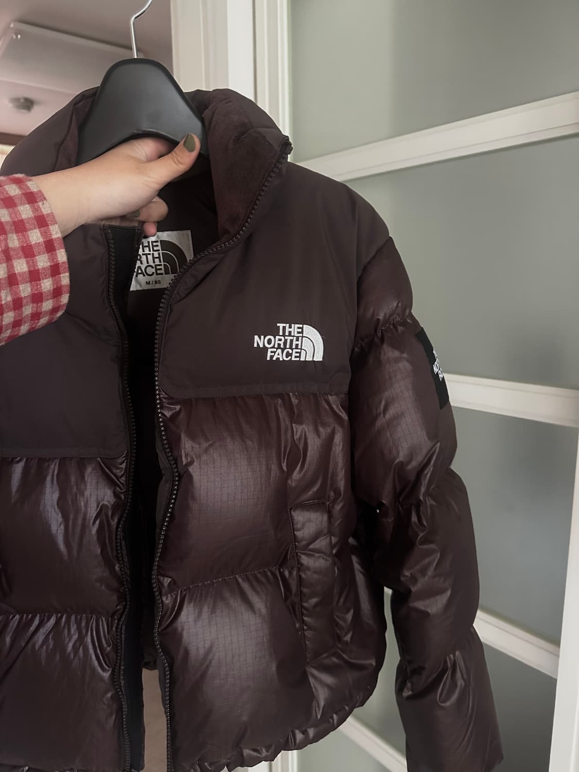 노스페이스 화이트 라벨 노벨티 눕시 RDS 다운 자켓 코코아 브라운 M 상품이미지3