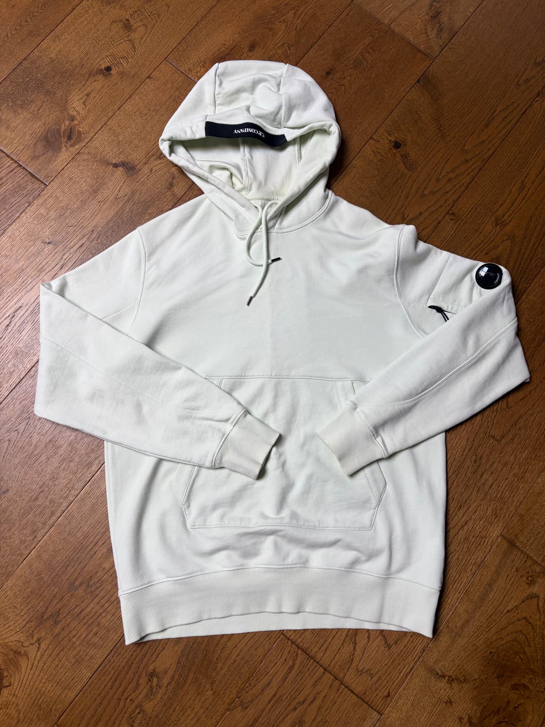 CP 컴퍼니 렌즈 후드티 XL 연한 그린 상품이미지1