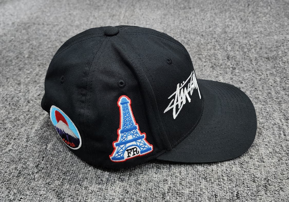 스투시 월드투어 아이콘 캡 패치 모자 상품이미지3