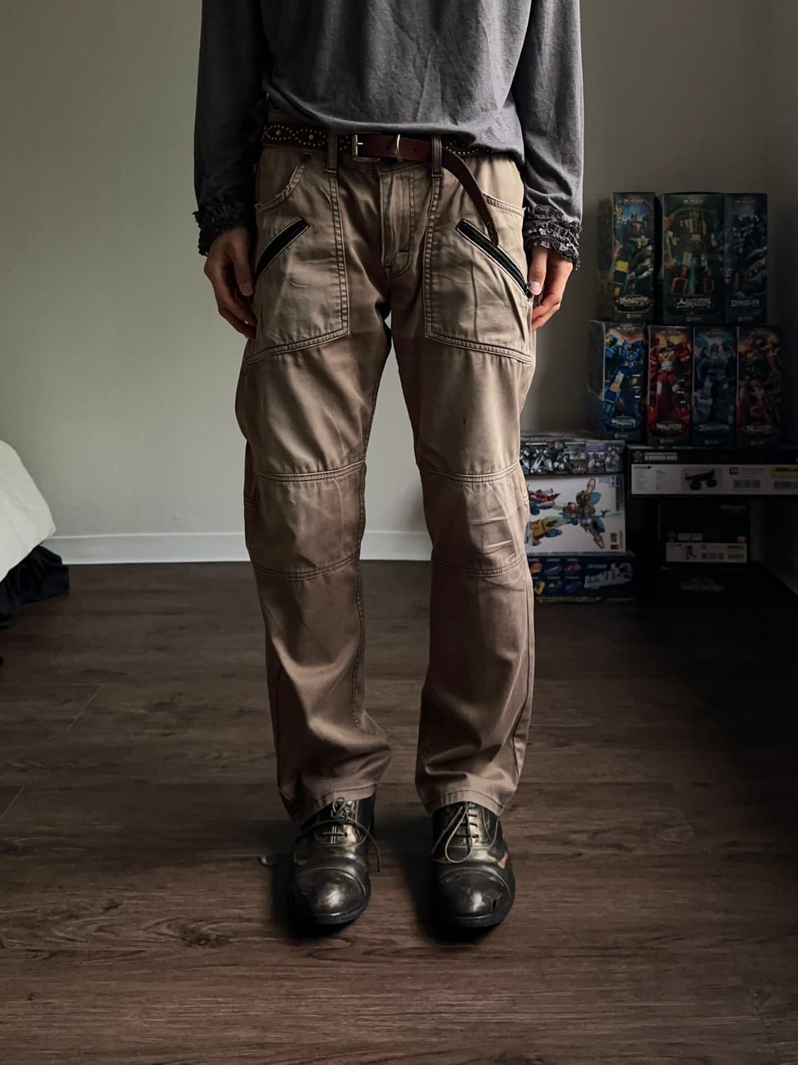 Lee Rider 인시젼 & 워시드 테이퍼드 팬츠 상품이미지1