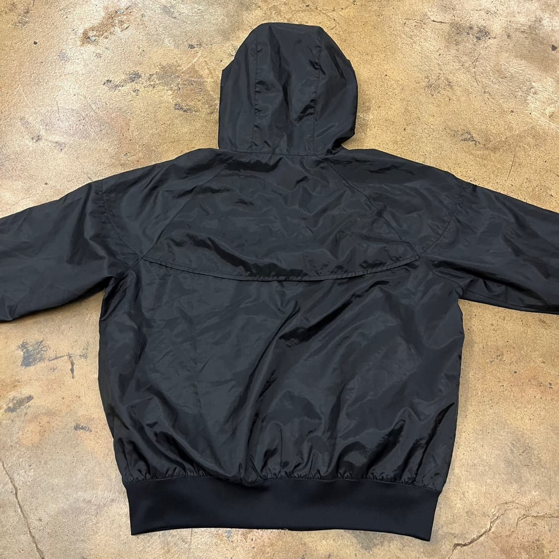 [정품/M] 나이키 블랙 바람막이 후드집업 b17 상품이미지4