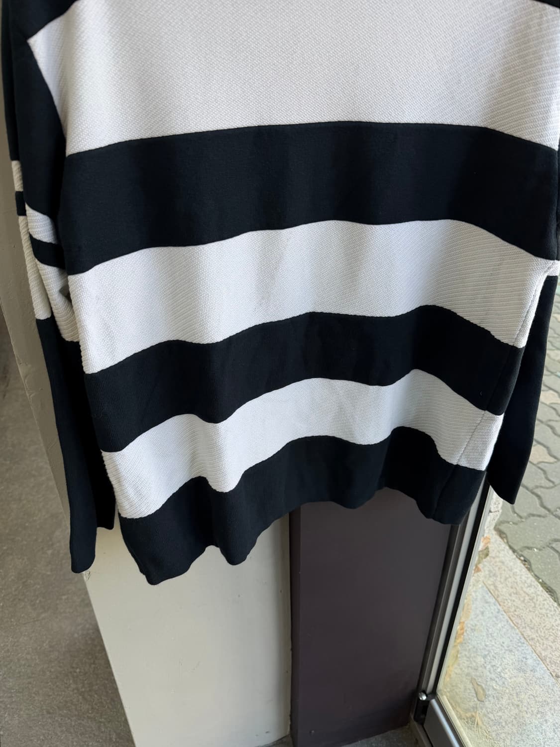 100~105/ 시스템옴므 24FW 럭비 스트라이프 니트 상품이미지7