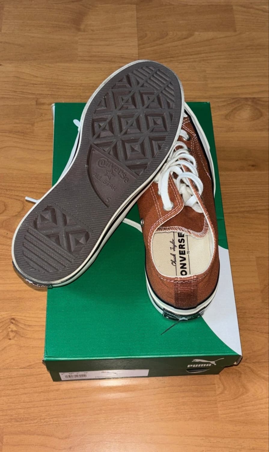 컨버스 척테일러 로우 브라운 240 상품이미지2