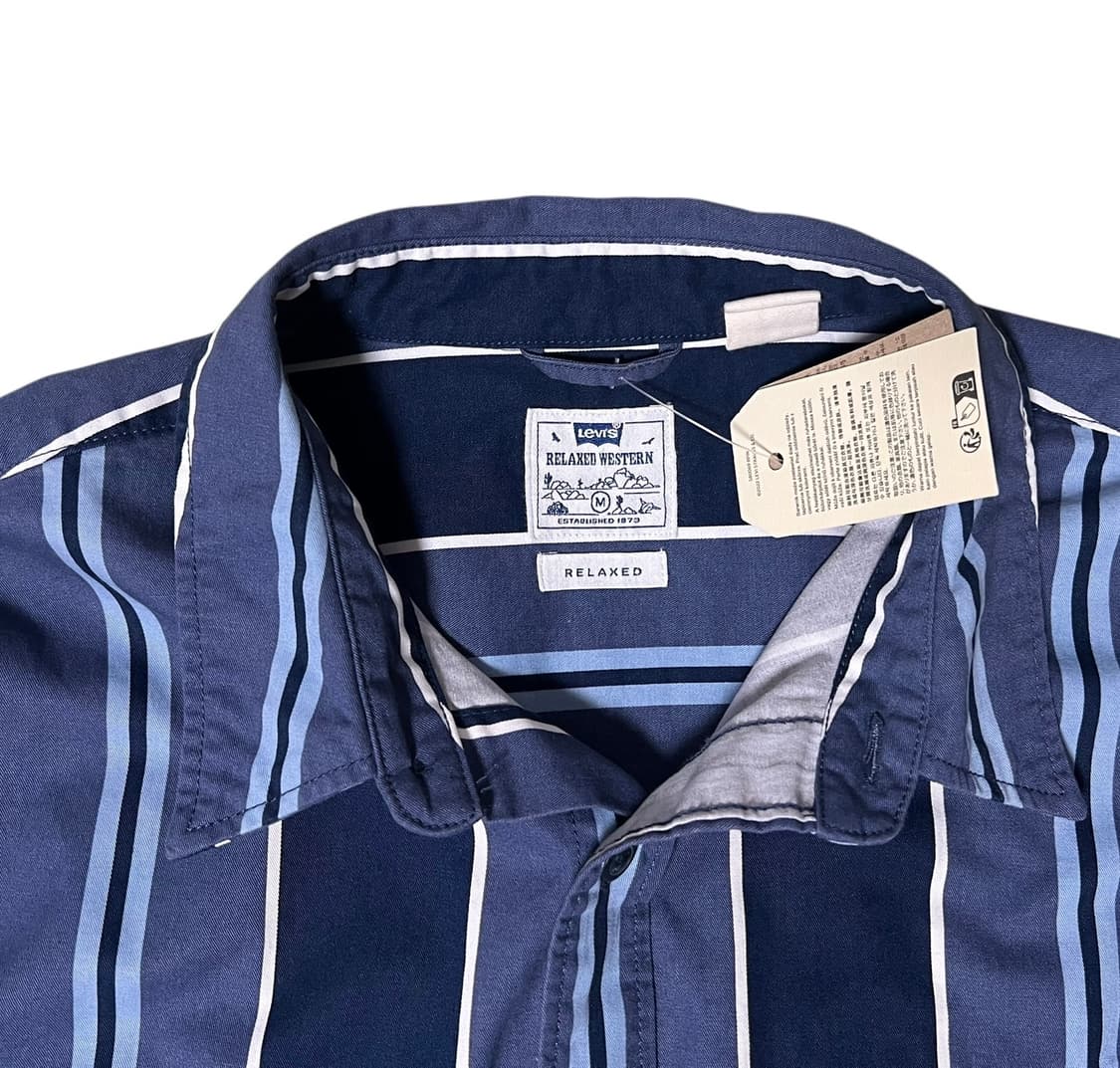 (새상품) 리바이스 스트라이프 셔츠 M 상품이미지2