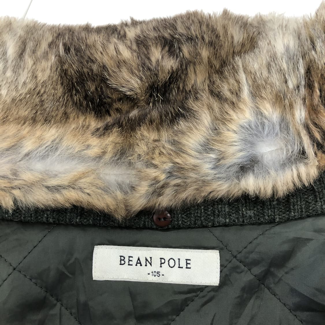 빈폴 방풍 니트집업 105 누빔안감  상품이미지6