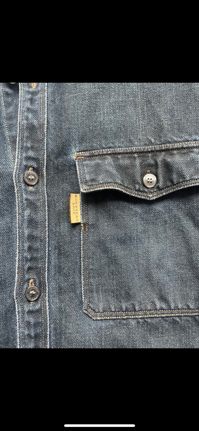 버버리 데님셔츠 상품이미지2