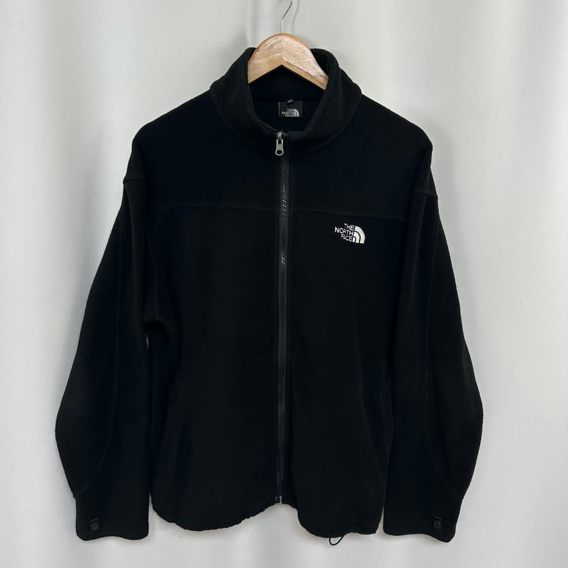 노스페이스 남자 기모 집업자켓 검정 105  EO 상품이미지1
