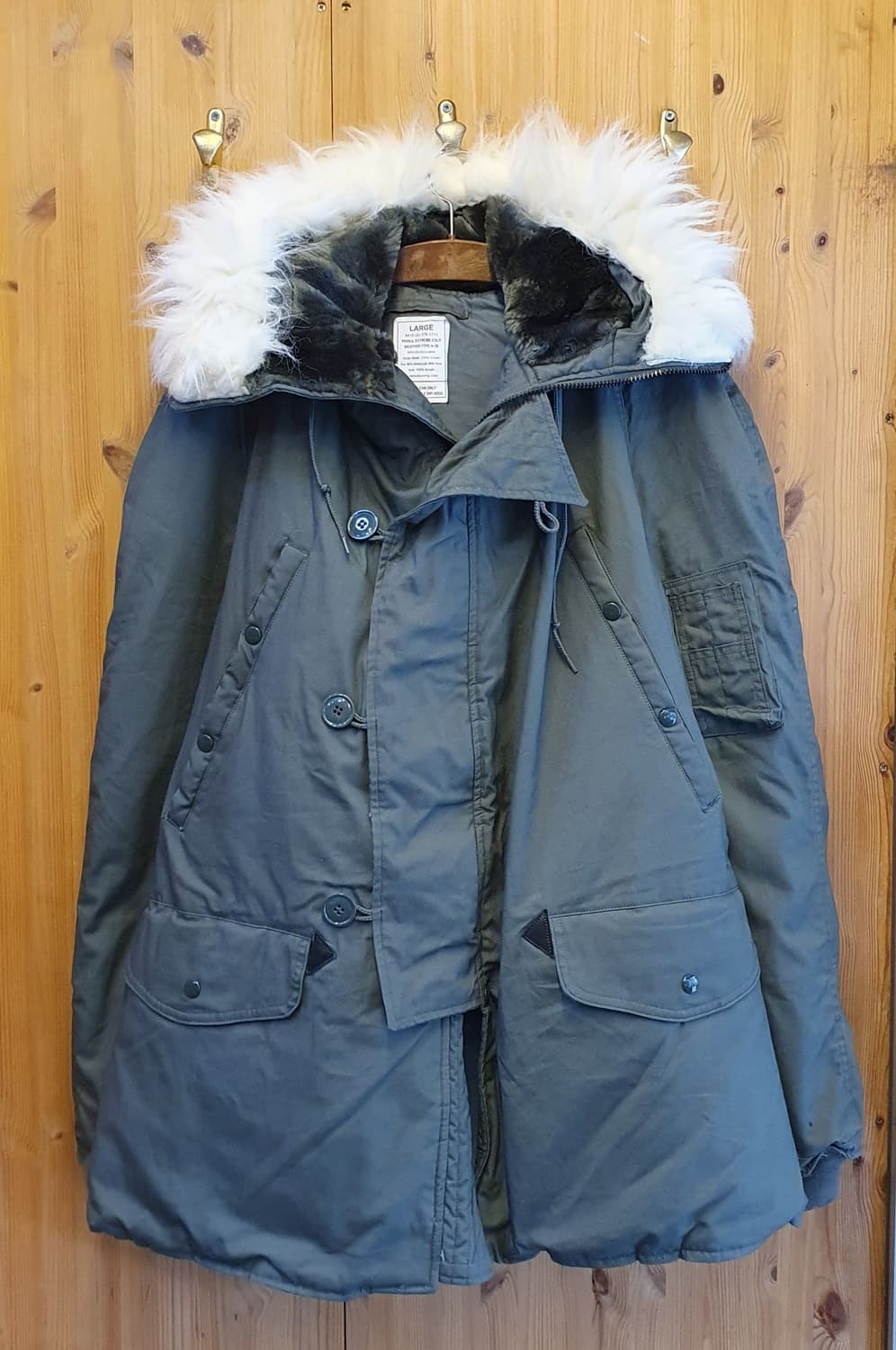 105.미군n3b 패딩야상 개파카 상품이미지1