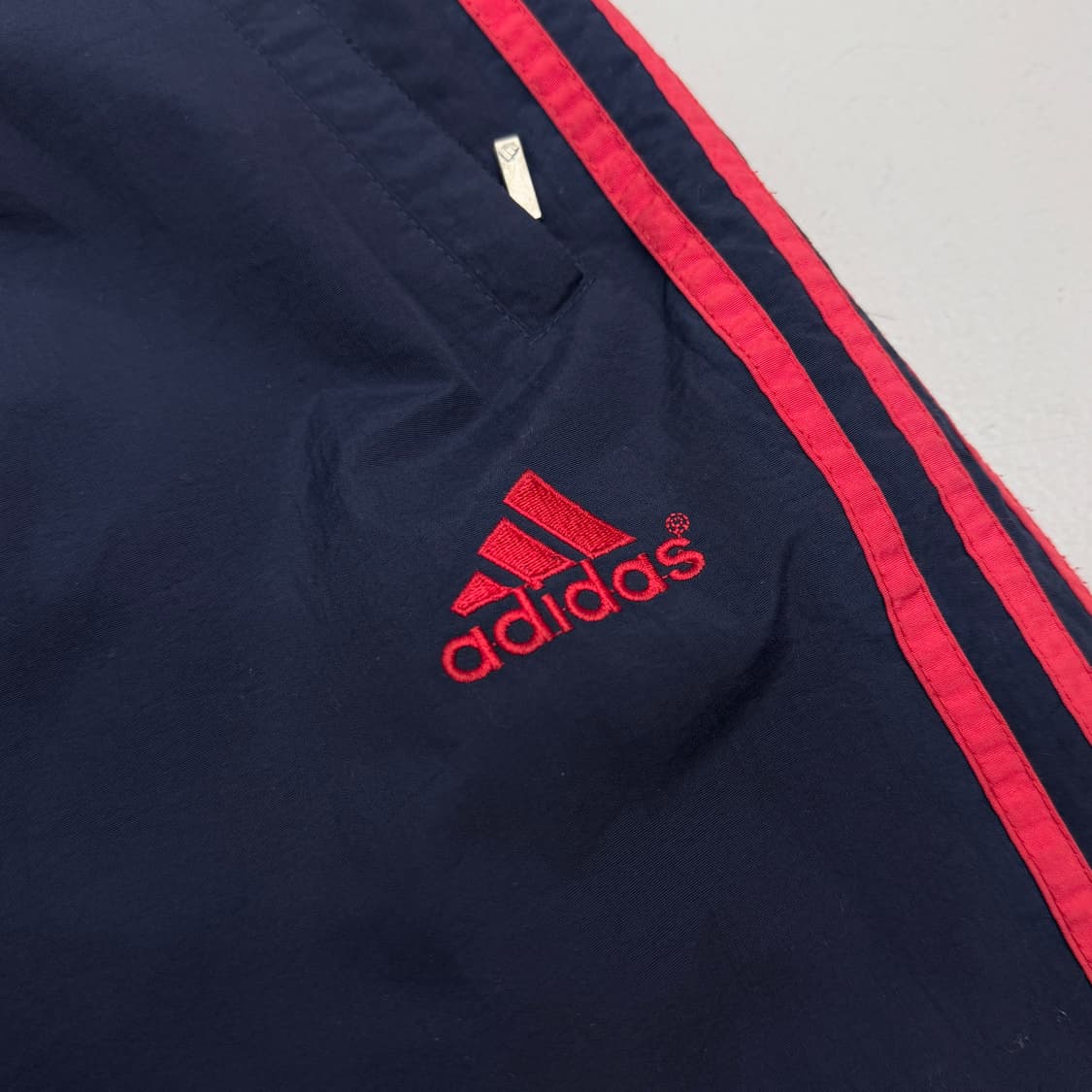 아디다스 90s 삼선 남빨 올드스쿨 바람막이 트랙팬츠 상품이미지3