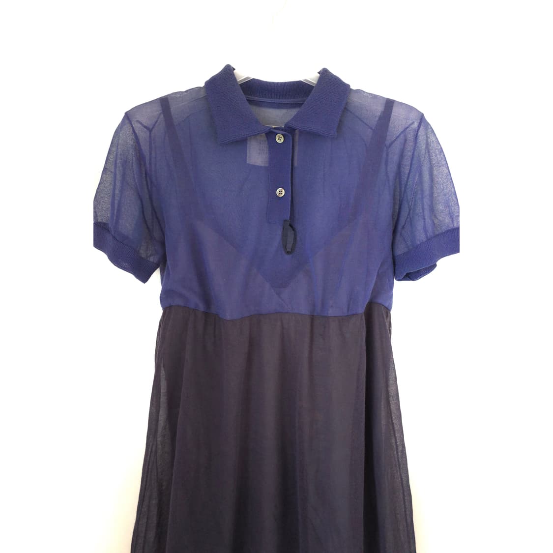 Sacai 사카이 레이어드 레이스 & 플레어 원피스 상품이미지7