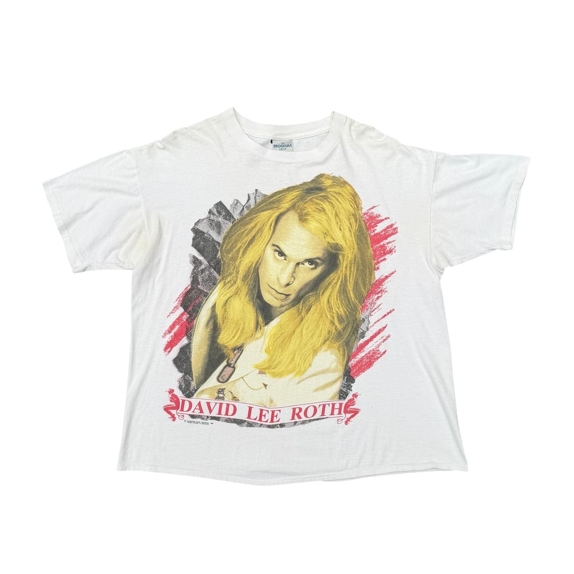 빈티지 90s David Lee Roth 투어 티셔츠 상품이미지1