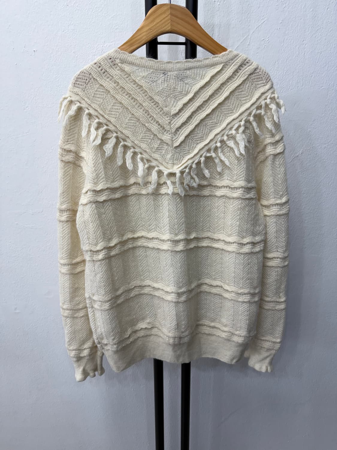 정품) 오브제 OBZEE 아카이브 한섬 브이넥 니트 95 상품이미지4