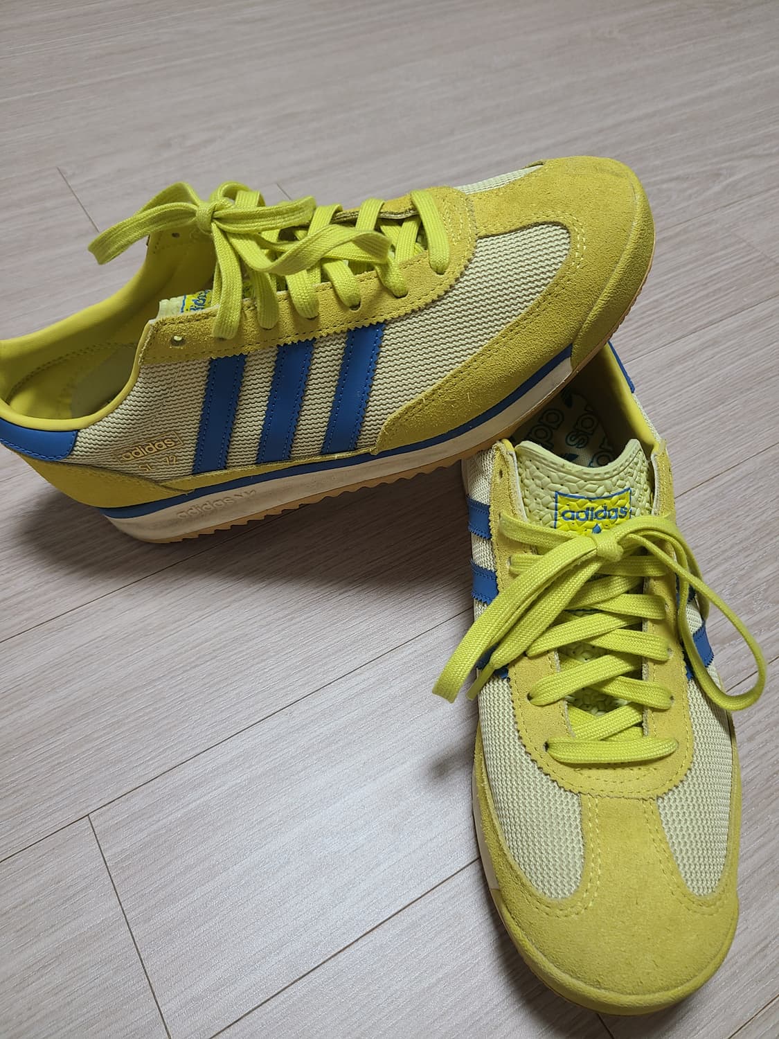 아디다스 SL 72 RS 옐로우/블루 275미리 상품이미지1