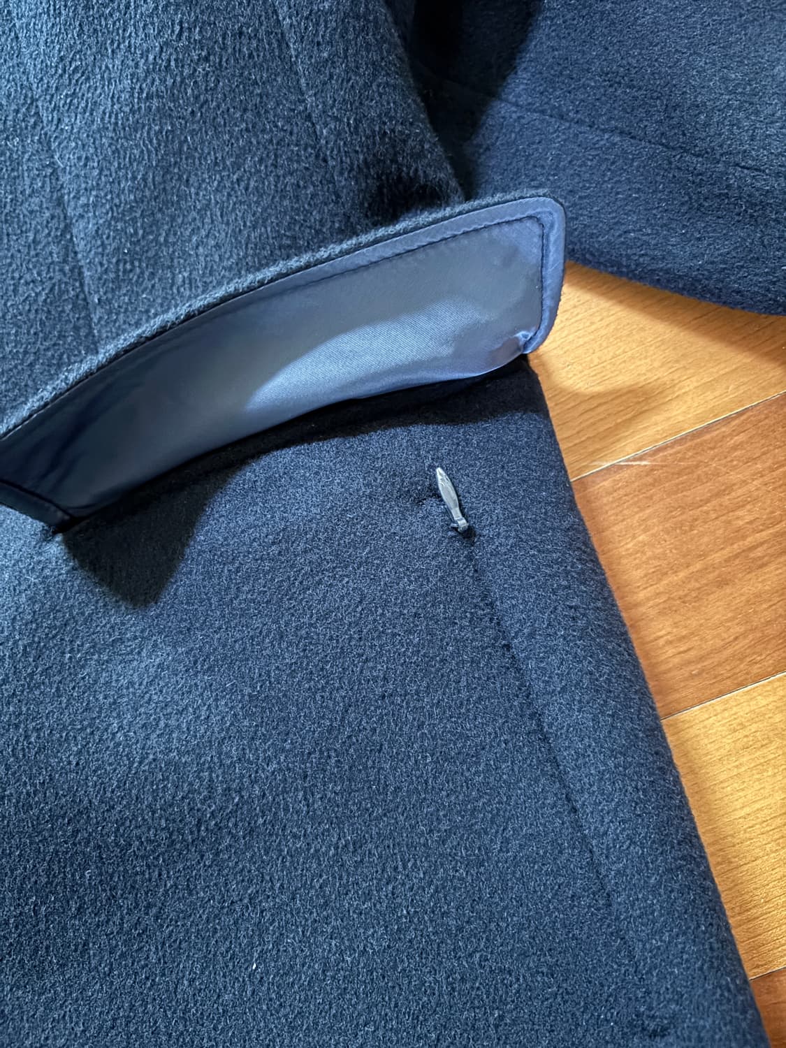 캐시미어 지크 코트 상품이미지7