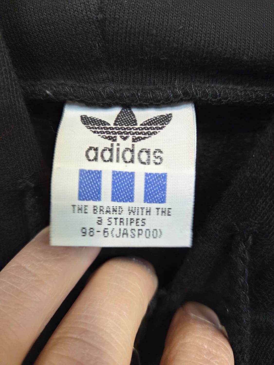 아디다스 올드스쿨 빅트레포일 삼선 기모 후드집업 대략 L 오버핏 상품이미지5