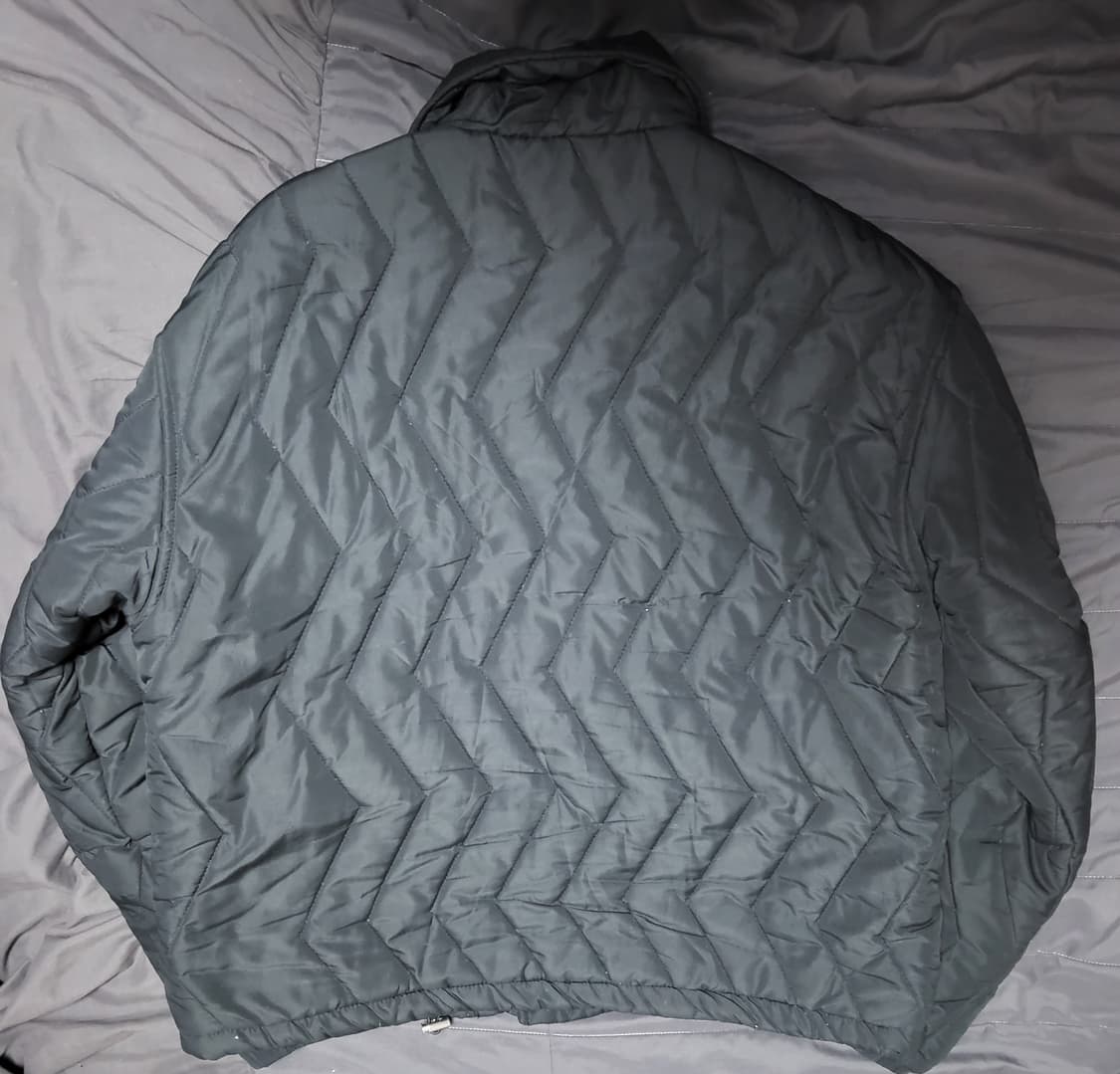 블랙 퀄팅 패딩 자켓 상품이미지2