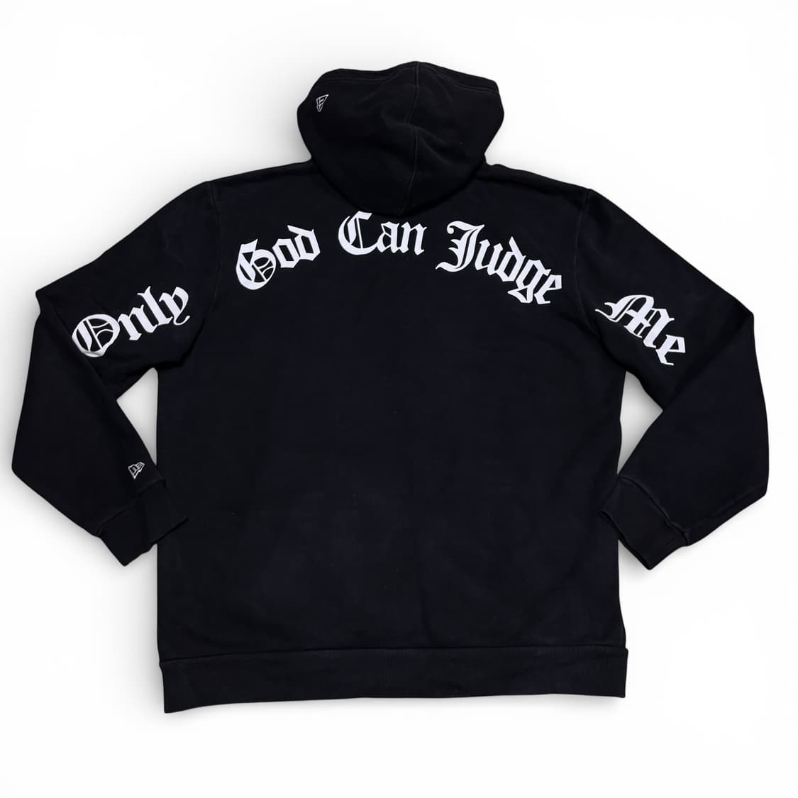 XL 뉴에라 투팍 2PAC 블랙 온리갓저지미 후드티 상품이미지2