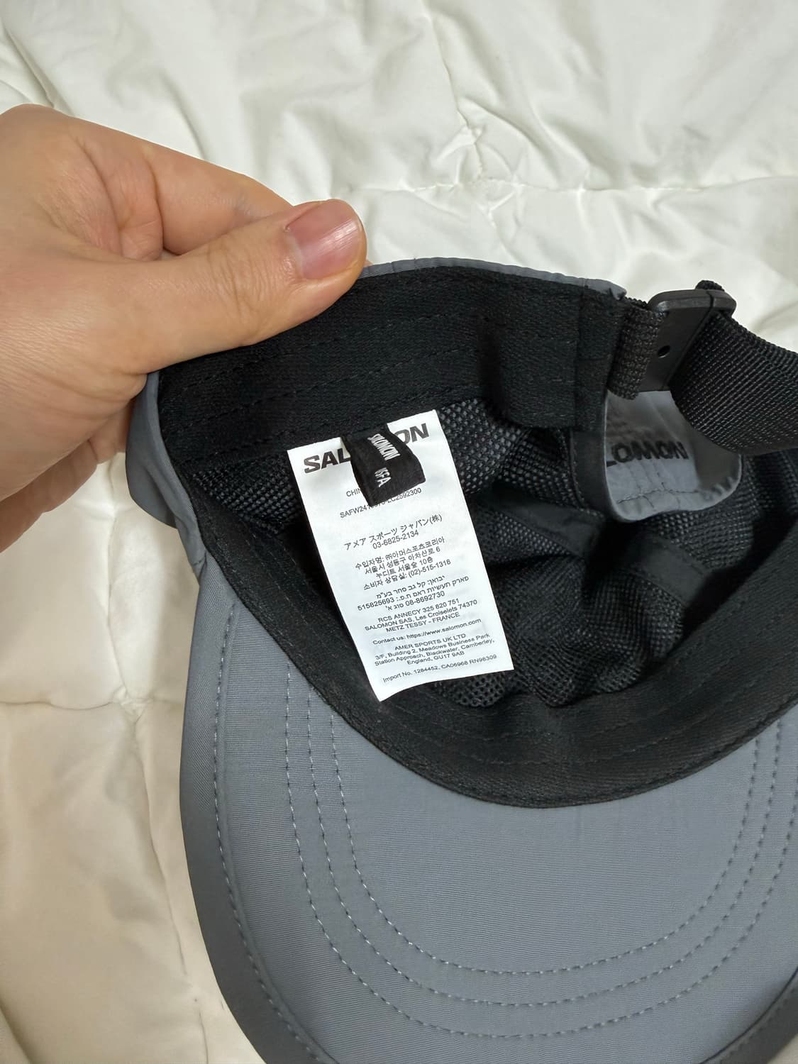 살로몬 링크 6 패널 볼캡 모자 상품이미지2