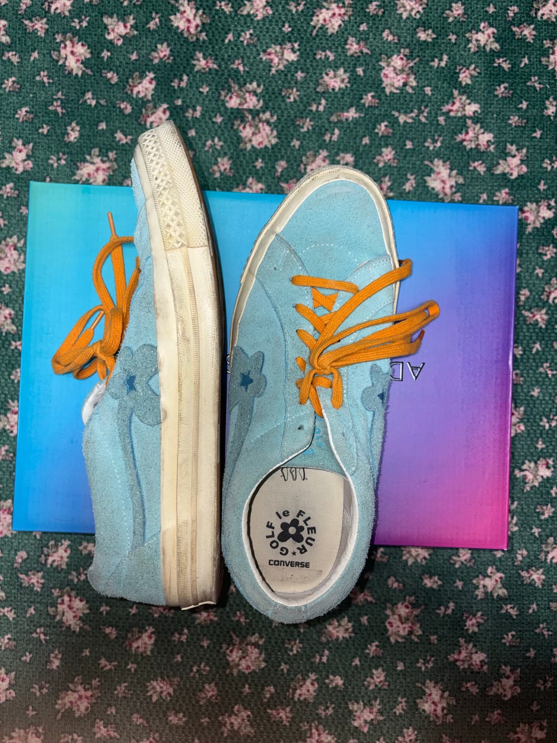 컨버스 x 골프 르 플레르 원스타 로우 바첼러 블루 상품이미지2