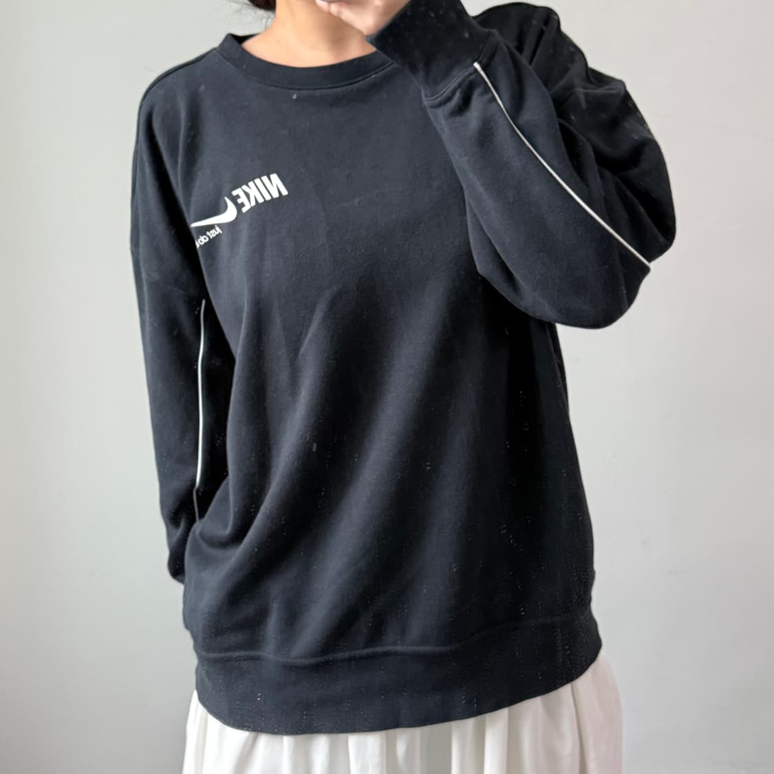 [XL] 나이키 블랙 맨투맨 상품이미지2