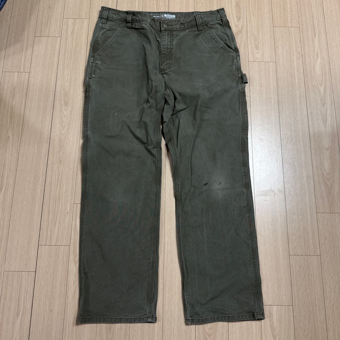 36) 칼하트 싱글니 팬츠 팝니다 상품이미지1