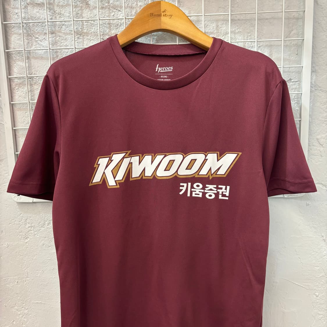 키움 히어로즈 이정후 마킹 플레이어 유니폼 티셔츠 M 상품이미지3