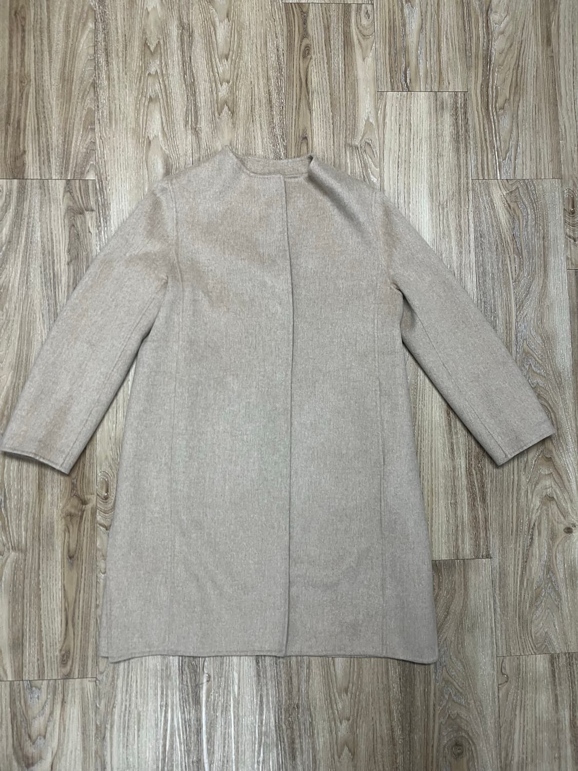 한섬 MINE 핸드메이드 울 캐시미어 코트 상품이미지1