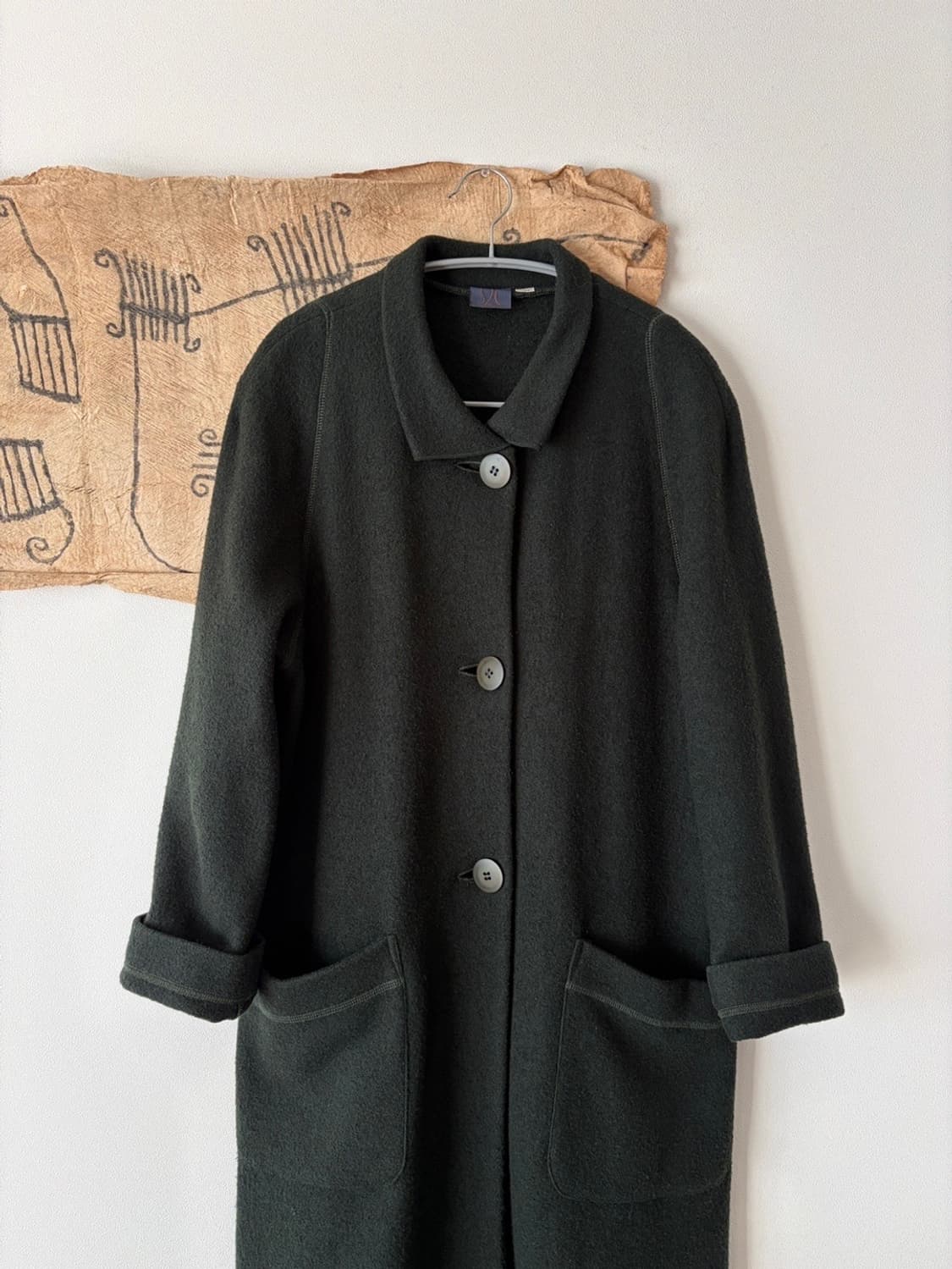 wool blended long coat 상품이미지9