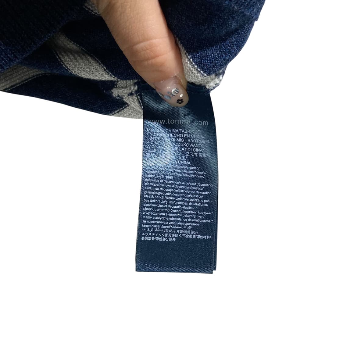 타미힐피거 스트라이프 니트 상품이미지4