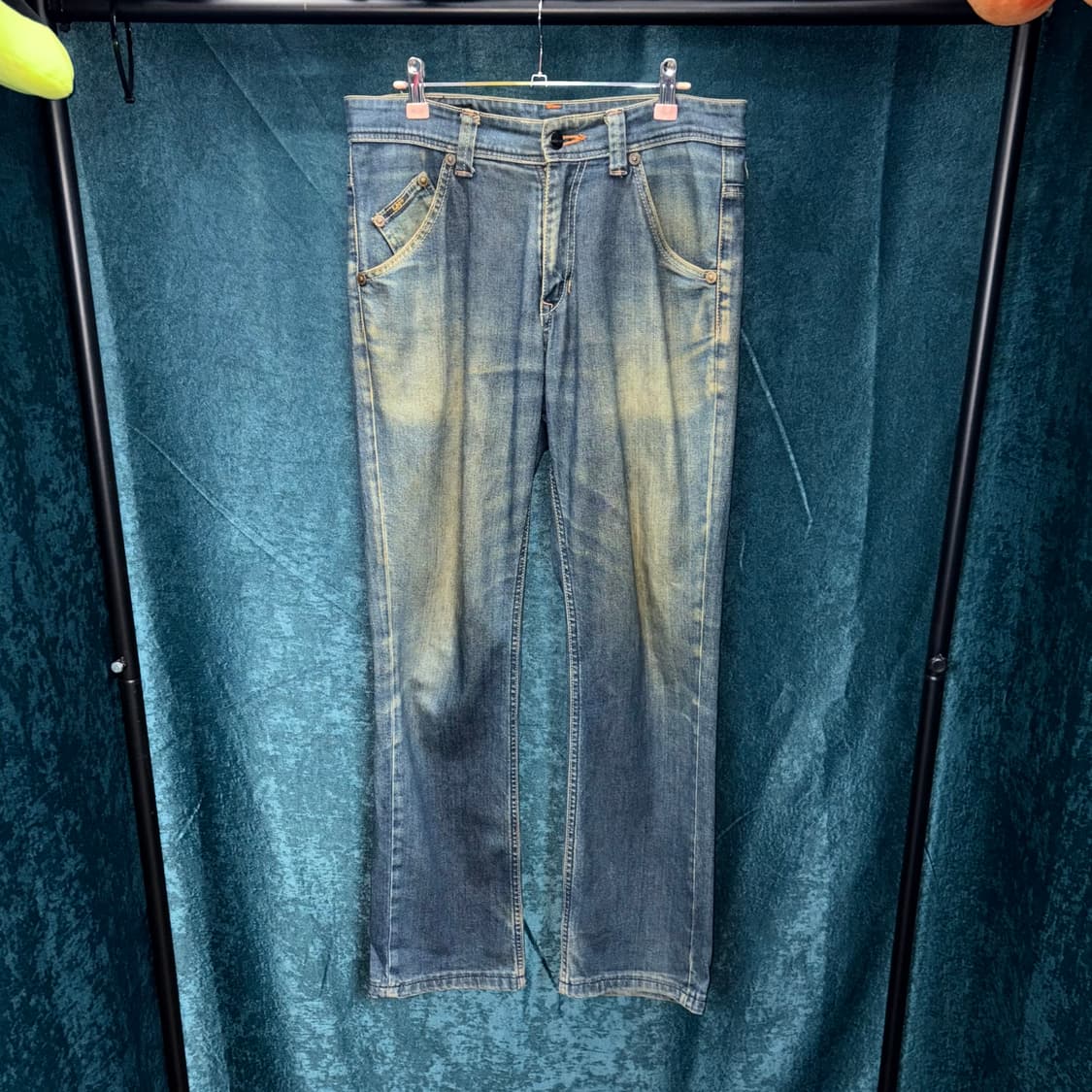 (32) 90s Lee 백 스티치 스트레이트 데님 팬츠 상품이미지2