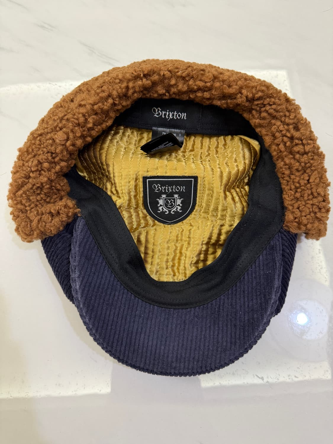 브릭스톤 브루드 코드uroy 이어플랩 뉴스보이 캡 상품이미지5