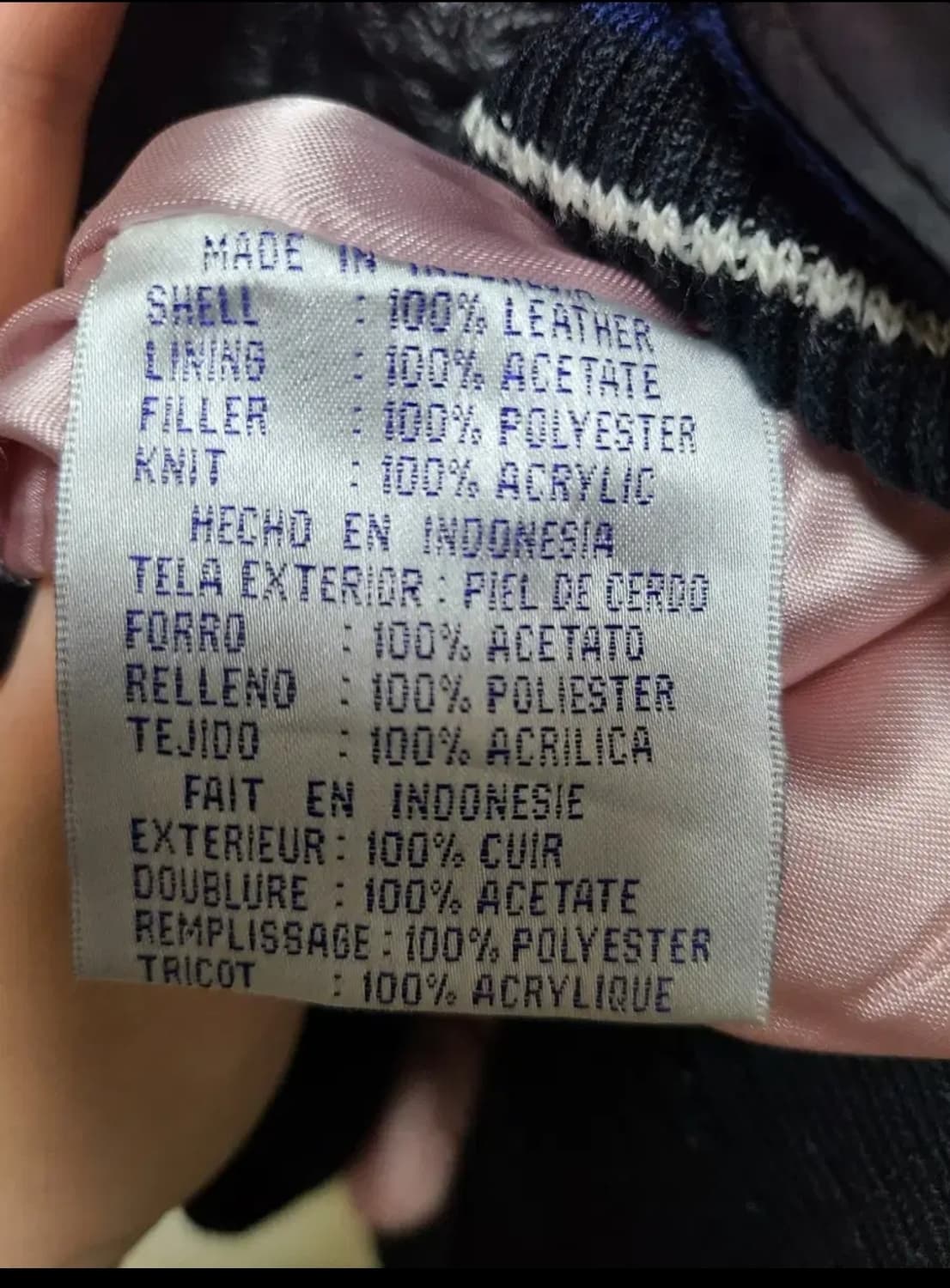 G-III NFL 댈러스카우보이스 가죽자켓 상품이미지4