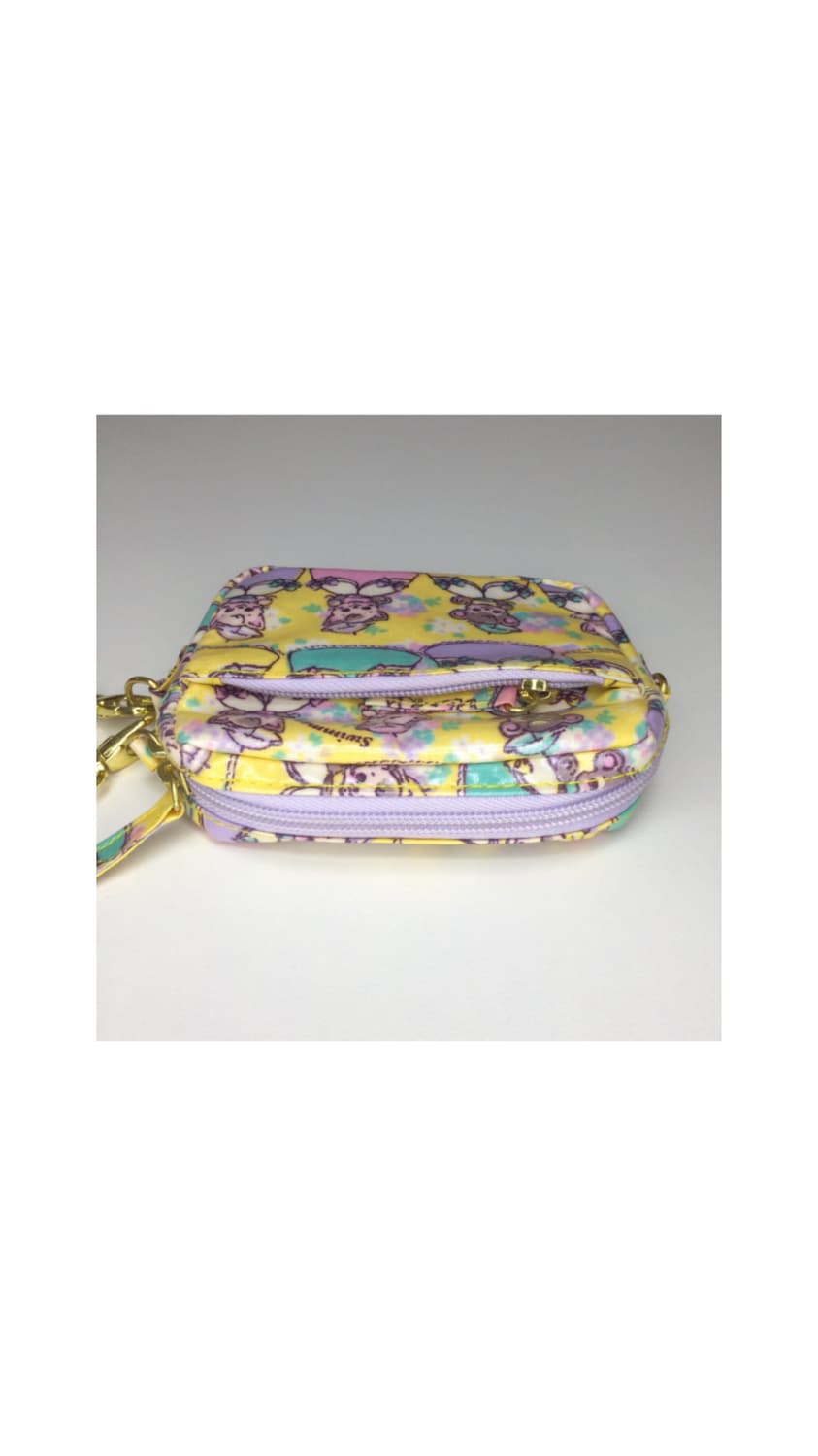 Swimmer 스위머 옐로우 프린팅 지갑 미니 파우치 상품이미지4