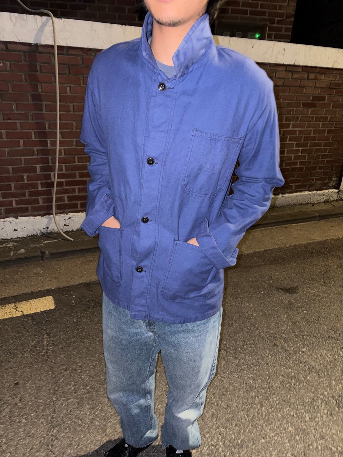 70s French Work Jacket M 상품이미지1