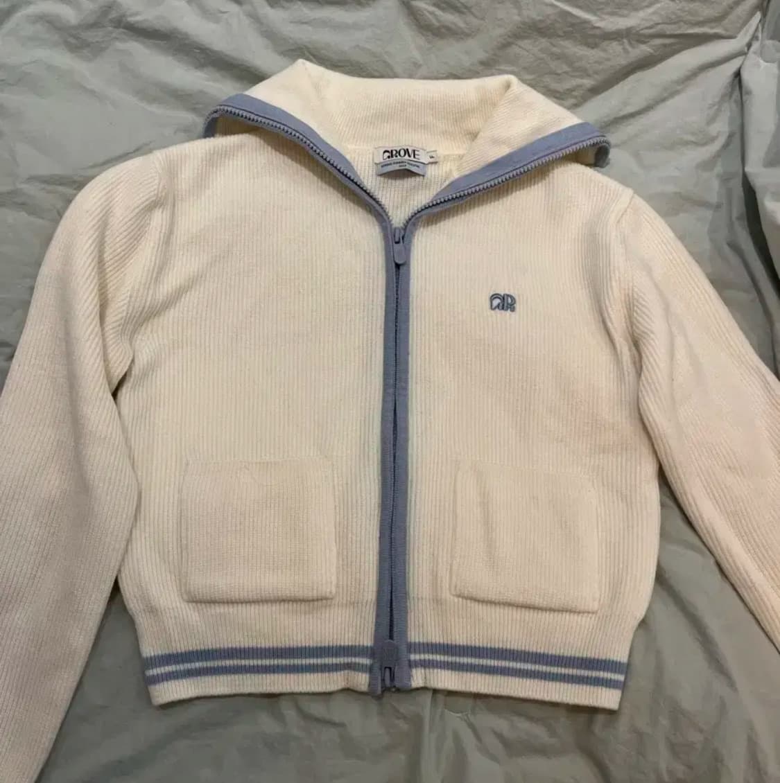 그로브 니트 집업 후드 POUT CARDIGAN 상품이미지4