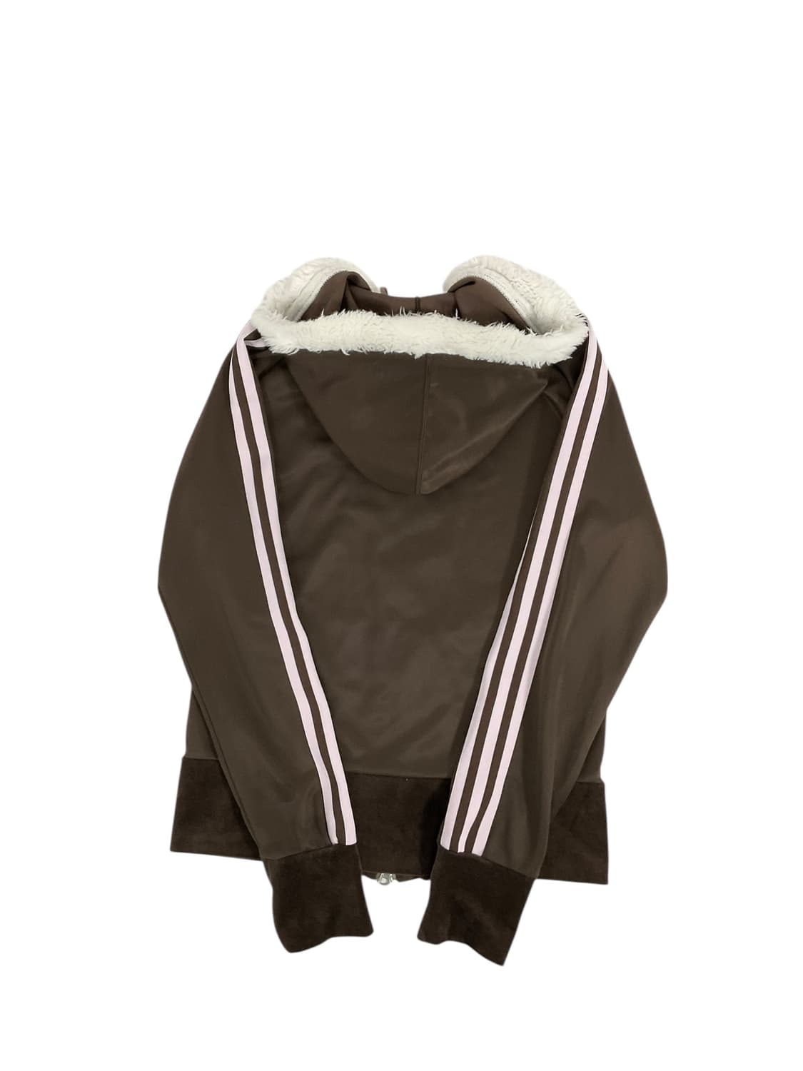 아디다스 브라운 핑크 퍼 져지 일본판 상품이미지2