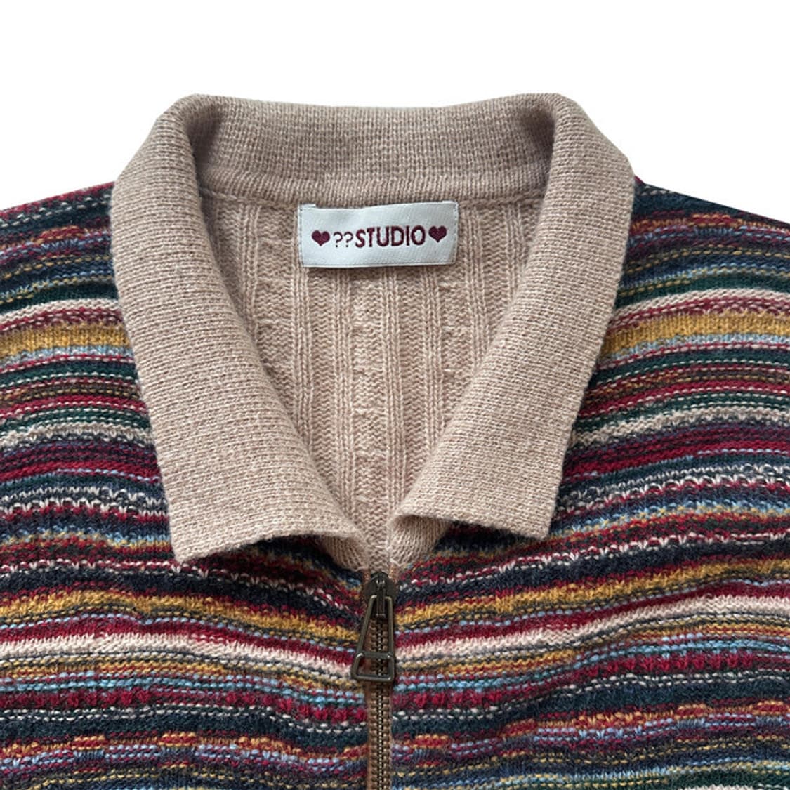 🍬Sweet Knit Zip-Up 상품이미지4