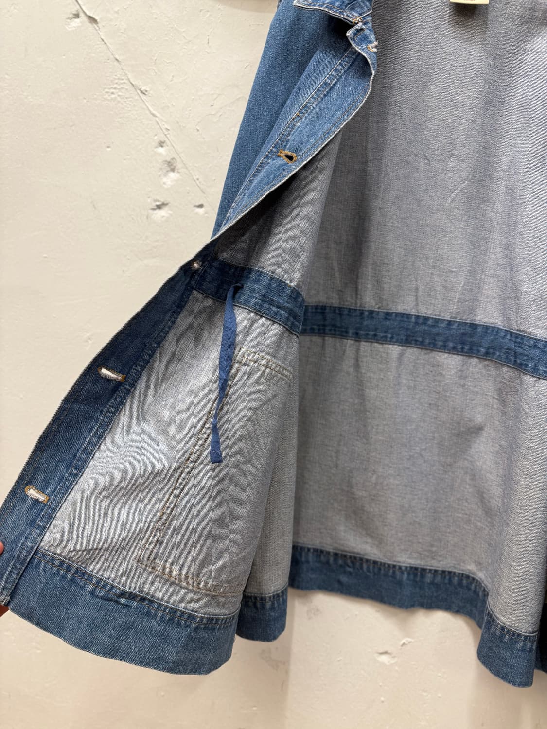 F) OUTDOOR Denim Waist-String Safari Jac 상품이미지7