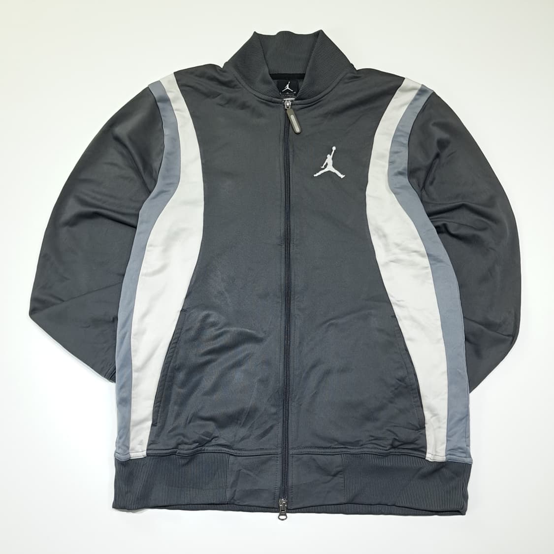 CL964 M 조던 00s 드라이핏 점프맨 차콜그레이 집업 자켓 상품이미지1