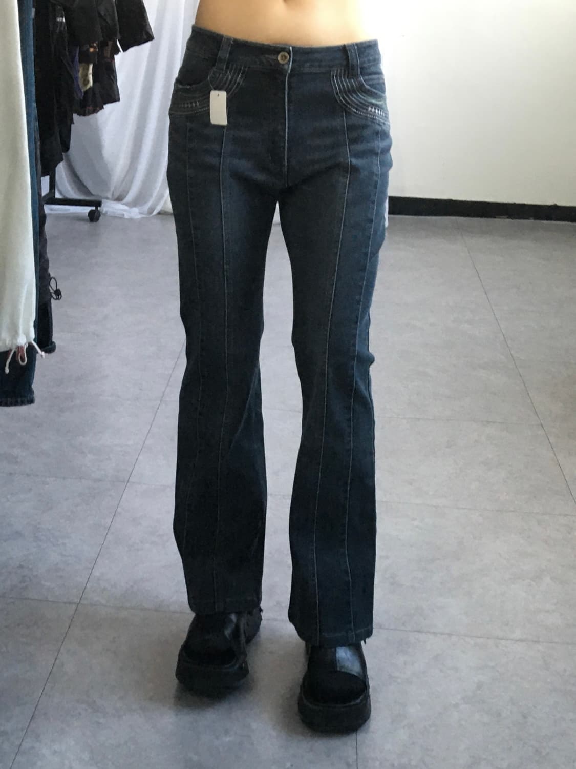 Back pocket point pants 상품이미지5