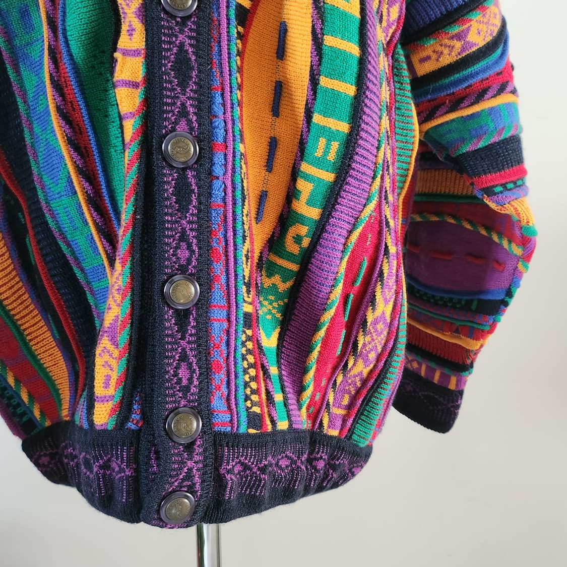 빈티지 케이블 여성 가디건 니트  상품이미지4