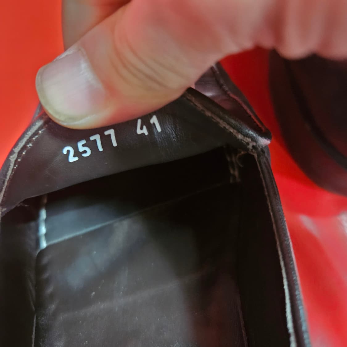 제누이오(GENUIO) in Italy 테슬로퍼 41size 상품이미지10