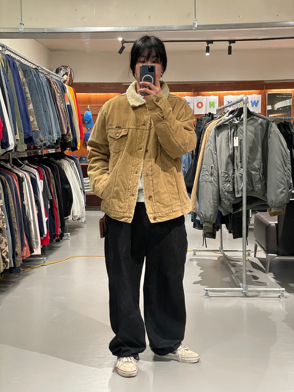 랭글러 코듀로이 쉐르파 자켓 상품이미지2