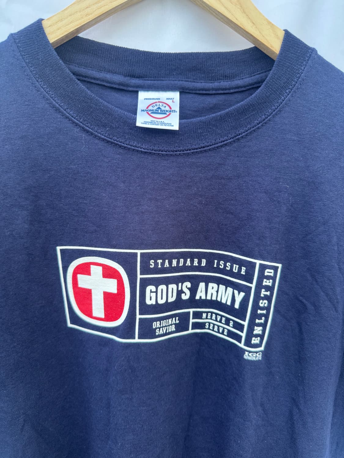 USA God’s Army 90s 빈티지 티셔츠 상품이미지2