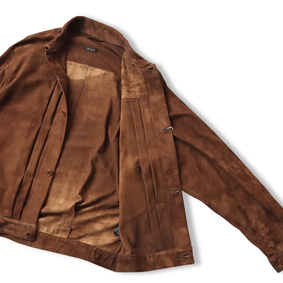 [3] COMOLI 코모리 스웨이드 타입 1 브라운 상품이미지4