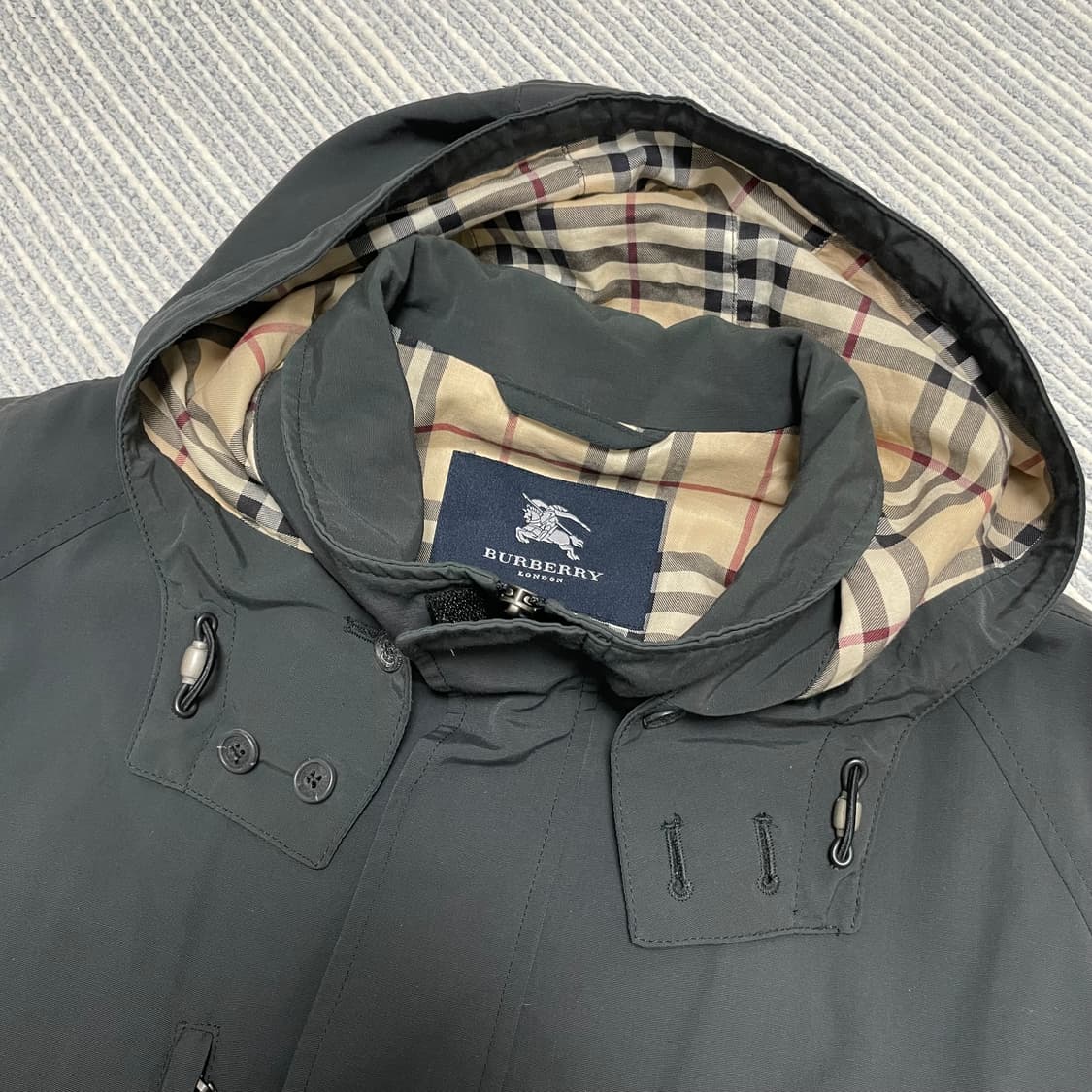 BURBERRY LONDON 버버리 후드 짚업 베스트 상품이미지1