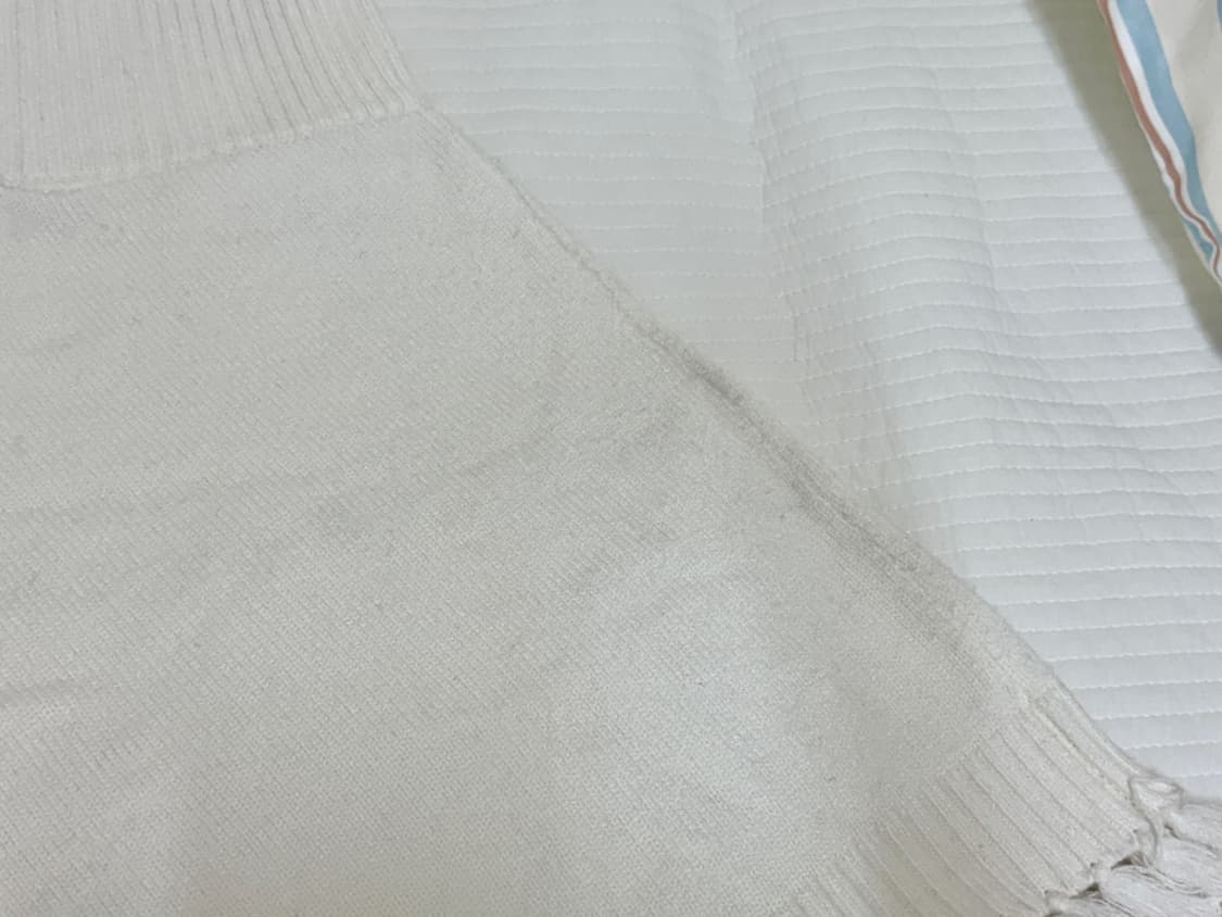 어스지구 니트 판초 상품이미지2