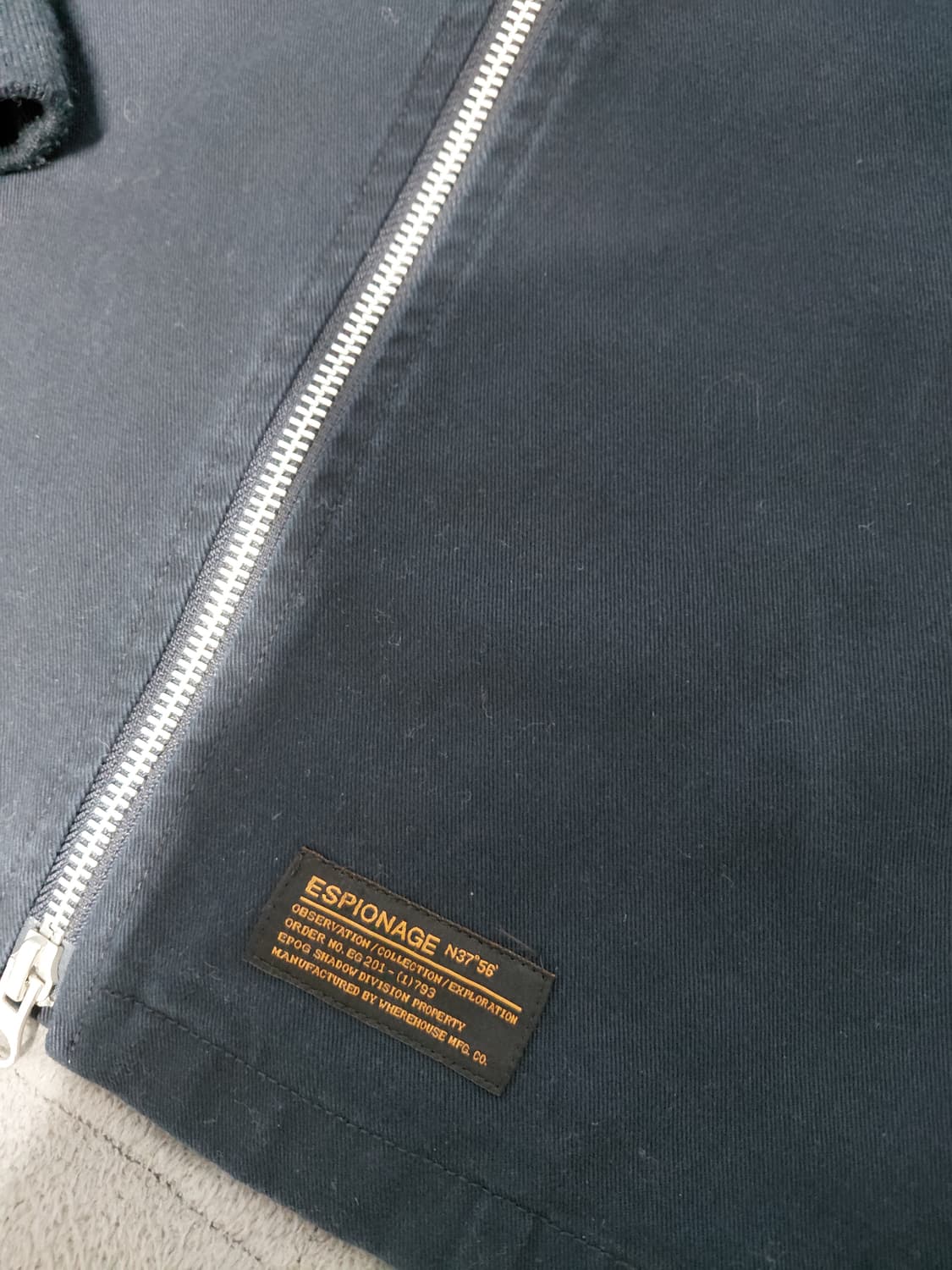 에스피오나지 블루종 M 네이비 상품이미지7